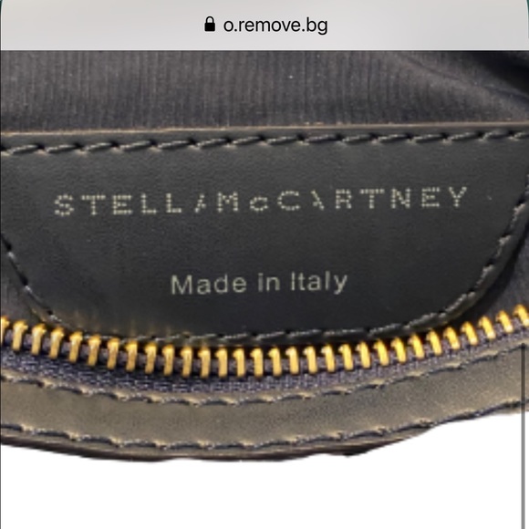 Stella McCartney Rushed Clutch with patent piping - Picture 3 of 3